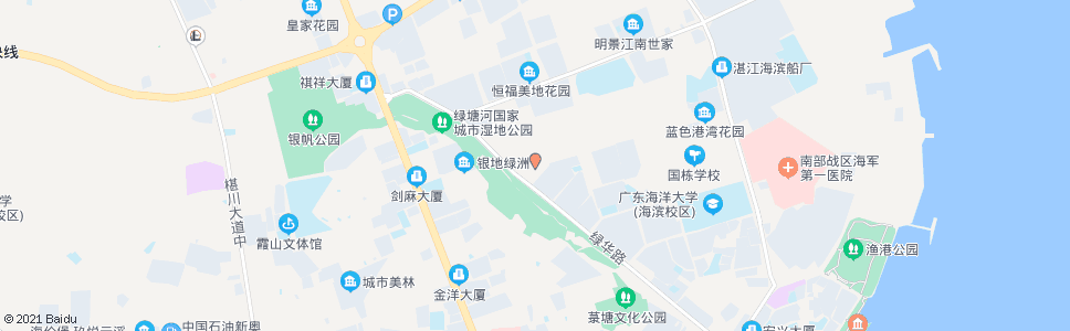 湛江圆岭路西_公交站地图_湛江公交_妙搜公交查询2024