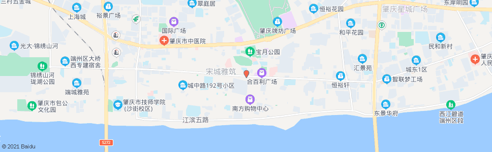 肇庆豪居路_公交站地图_肇庆公交_妙搜公交查询2025