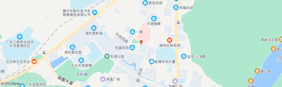 肇庆新市一医院_公交站地图_肇庆公交_妙搜公交查询2024