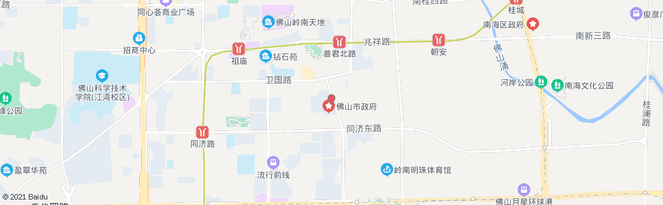 中山公路局养路费征稽所_公交站地图_中山公交_妙搜公交查询2024