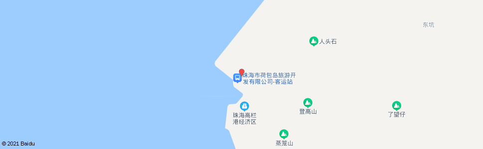 珠海荷包岛客运码头_公交站地图_珠海公交_妙搜公交查询2024