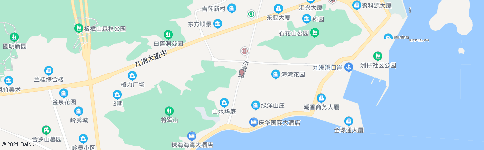 珠海南油大酒店_公交站地图_珠海公交_妙搜公交查询2024