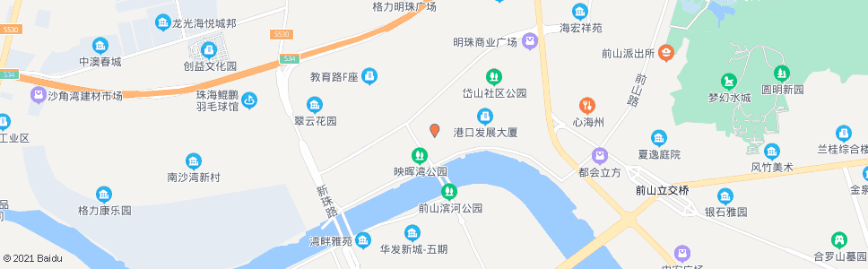 珠海荣泰小学_公交站地图_珠海公交_妙搜公交查询2024