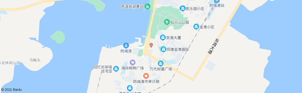 防城港市水产畜牧局_公交站地图_防城港公交_妙搜公交查询2024