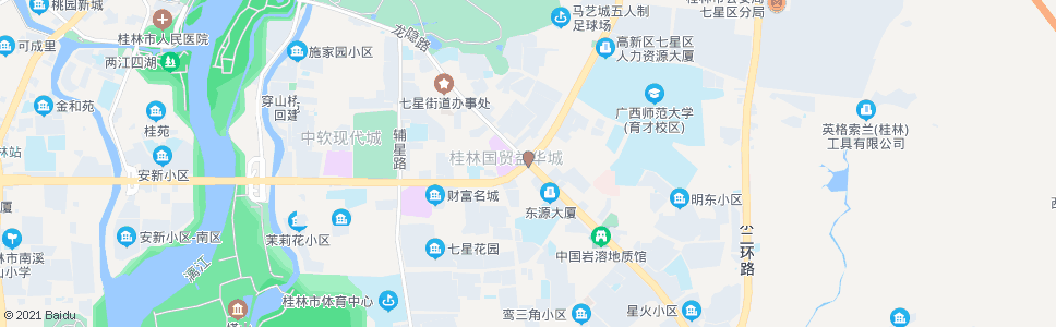 桂林三里店广场_公交站地图_桂林公交_妙搜公交查询2024