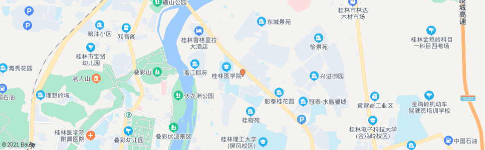 桂林花鸟市场_公交站地图_桂林公交_妙搜公交查询2024