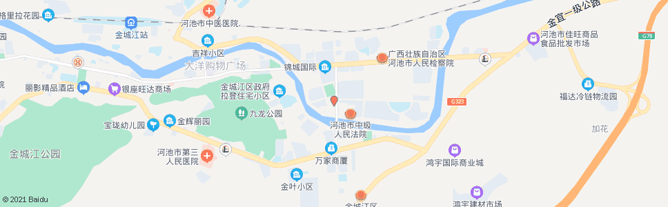 河池市图书馆_公交站地图_河池公交_妙搜公交查询2025