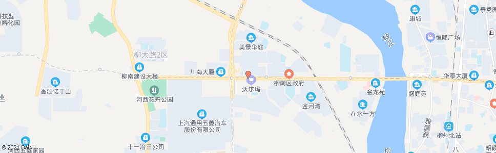 柳州潭中西环路口(第二妇幼保健院)_公交站地图_柳州公交_妙搜公交查询2024