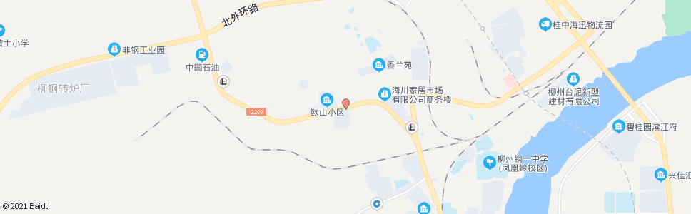 柳州海川家具市场(香兰公交站)_公交站地图_柳州公交_妙搜公交查询2024