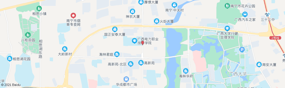 南宁科园高六路口_公交站地图_南宁公交_妙搜公交查询2025