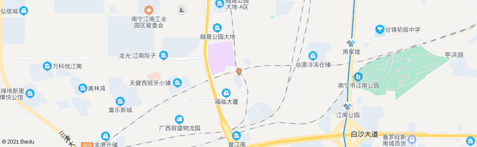 南宁铁道路口_公交站地图_南宁公交_妙搜公交查询2025