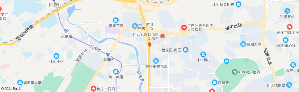 南宁佛子岭厢竹路口_公交站地图_南宁公交_妙搜公交查询2024