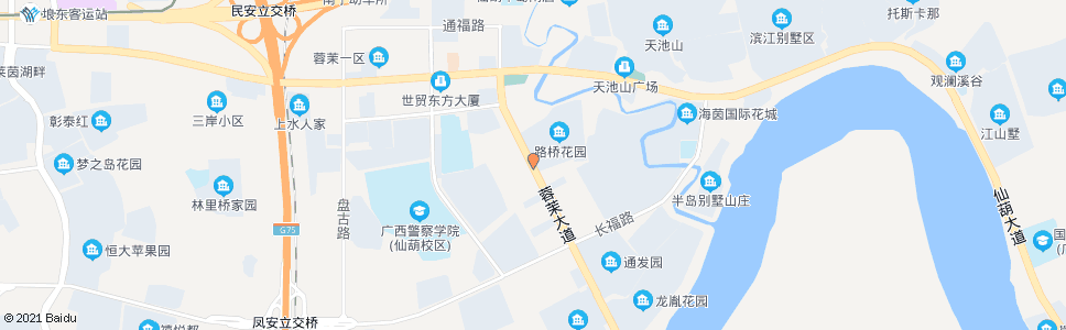 南宁荣茉牛岭路口_公交站地图_南宁公交_妙搜公交查询2024