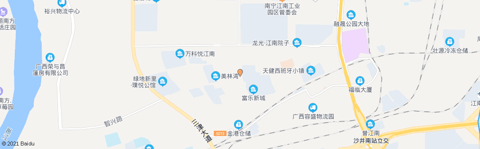 南宁同乐智兴路口_公交站地图_南宁公交_妙搜公交查询2024