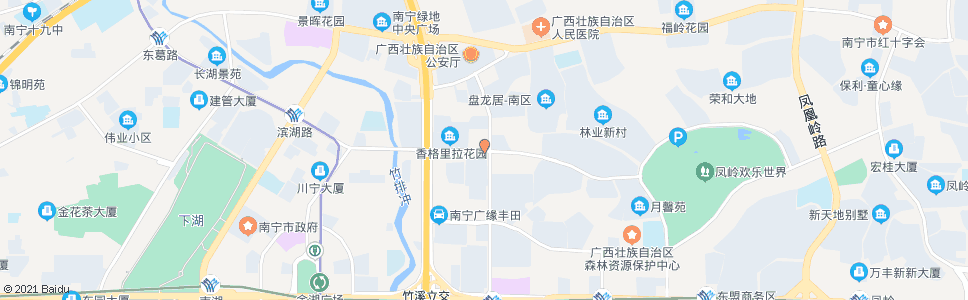 南宁长湖凤翔路口_公交站地图_南宁公交_妙搜公交查询2025