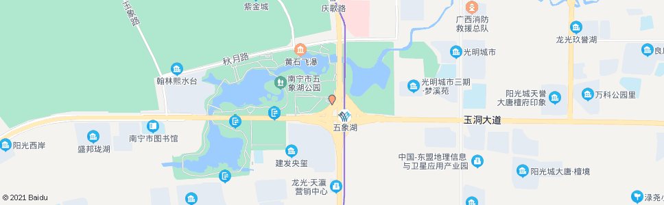 南宁玉洞平乐路口_公交站地图_南宁公交_妙搜公交查询2024