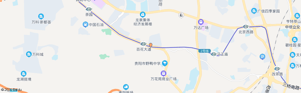 贵阳柏杨林_公交站地图_贵阳公交_妙搜公交查询2025
