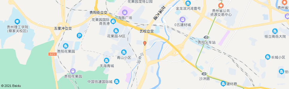 贵阳新发装饰市场_公交站地图_贵阳公交_妙搜公交查询2025