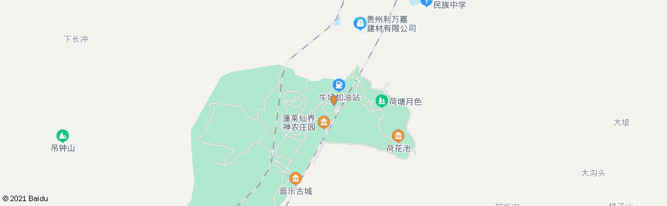 贵阳蓬莱村_公交站地图_贵阳公交_妙搜公交查询2024