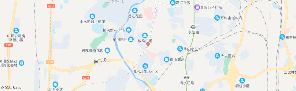 贵阳黄河路(南)_公交站地图_贵阳公交_妙搜公交查询2024