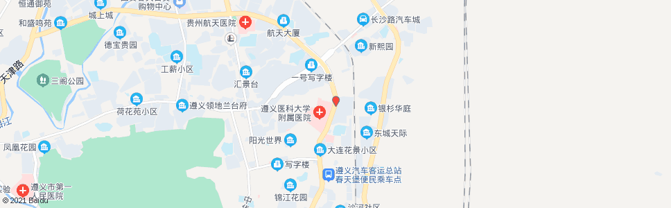 遵义医学院_公交站地图_遵义公交_妙搜公交查询2024