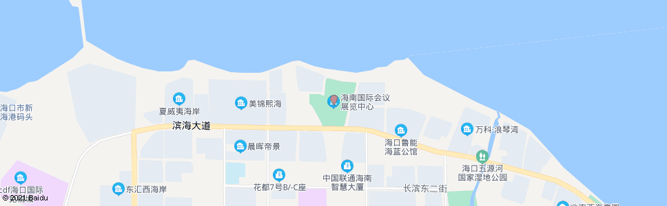 海口市会展中心_公交站地图_海口公交_妙搜公交查询2024