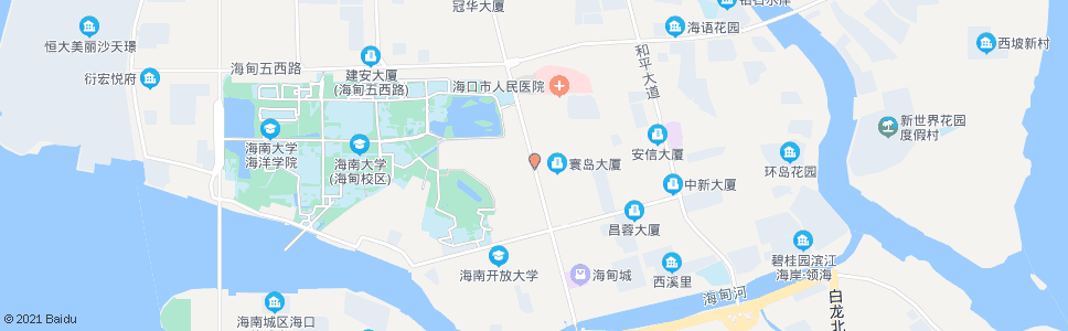 海口甸花新村_公交站地图_海口公交_妙搜公交查询2024