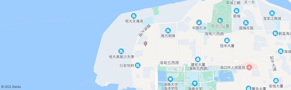 海口万兴路_公交站地图_海口公交_妙搜公交查询2024