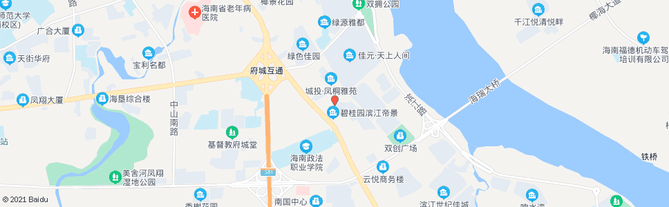 海口富音北路口_公交站地图_海口公交_妙搜公交查询2024