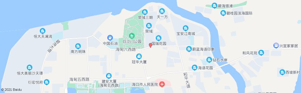 海口荣域小区_公交站地图_海口公交_妙搜公交查询2024