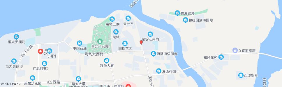 海口江南城_公交站地图_海口公交_妙搜公交查询2024