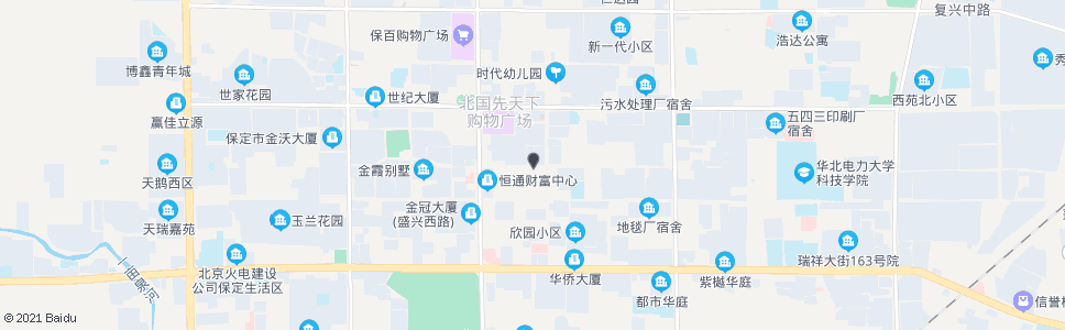 保定秀园路东口_公交站地图_保定公交_妙搜公交查询2025