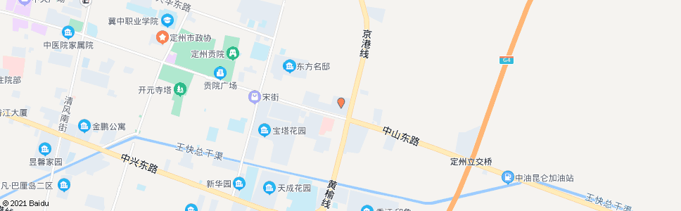 保定定州国际大酒店_公交站地图_保定公交_妙搜公交查询2025