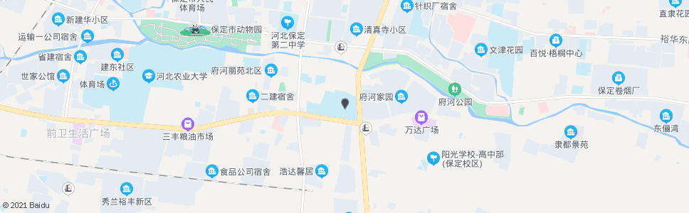 保定高碑店市一中_公交站地图_保定公交_妙搜公交查询2025