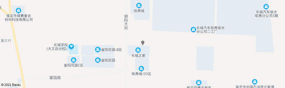 保定长城公寓(大王店)_公交站地图_保定公交_妙搜公交查询2024