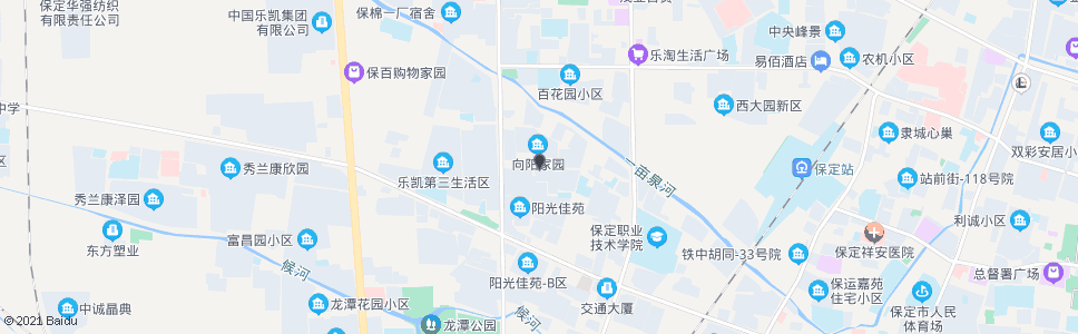 保定南基地(花园里)_公交站地图_保定公交_妙搜公交查询2024