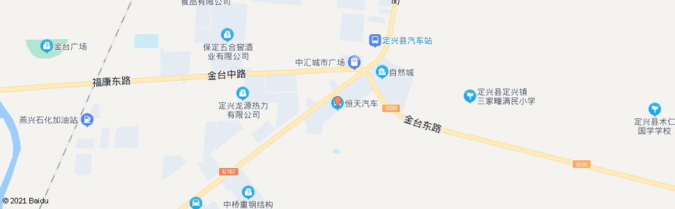 保定环岛南恒天汽车_公交站地图_保定公交_妙搜公交查询2025