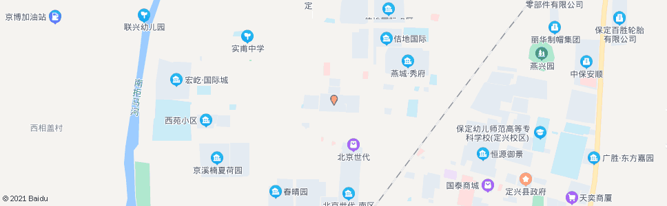 保定定兴玉路华庭小区_公交站地图_保定公交_妙搜公交查询2025