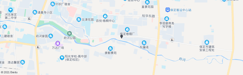 保定市急救中心_公交站地图_保定公交_妙搜公交查询2025