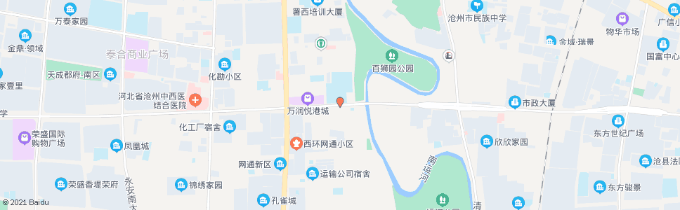 沧州富强市场_公交站地图_沧州公交_妙搜公交查询2024