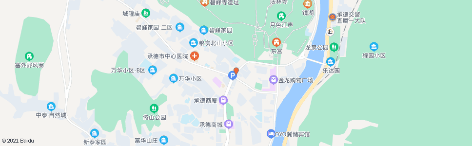 承德火神庙(马市街街口)_公交站地图_承德公交_妙搜公交查询2024