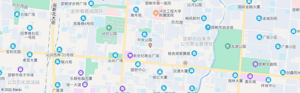 邯郸展览路曙光街口_公交站地图_邯郸公交_妙搜公交查询2024