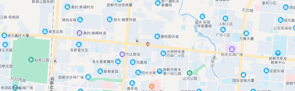 邯郸联纺路新兴街口_公交站地图_邯郸公交_妙搜公交查询2024