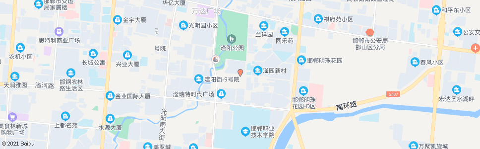 邯郸滏园新村_公交站地图_邯郸公交_妙搜公交查询2024