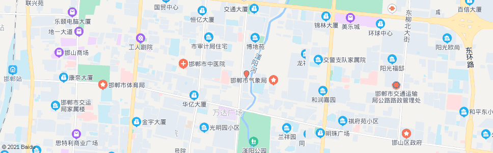 邯郸和平药店_公交站地图_邯郸公交_妙搜公交查询2024