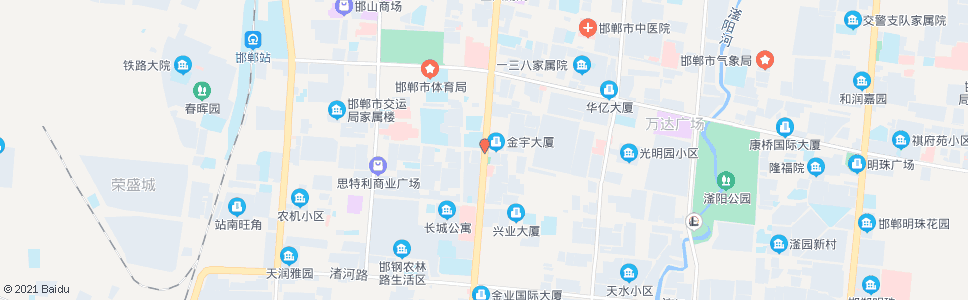 邯郸中华大街贸易路口_公交站地图_邯郸公交_妙搜公交查询2024