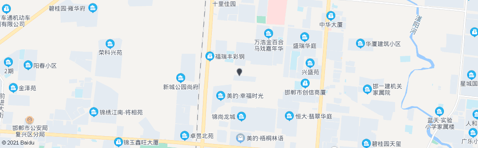 邯郸北仓路幸福街口_公交站地图_邯郸公交_妙搜公交查询2024