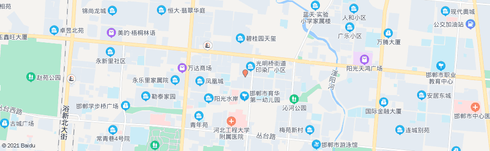 邯郸望岭路光明街口_公交站地图_邯郸公交_妙搜公交查询2024