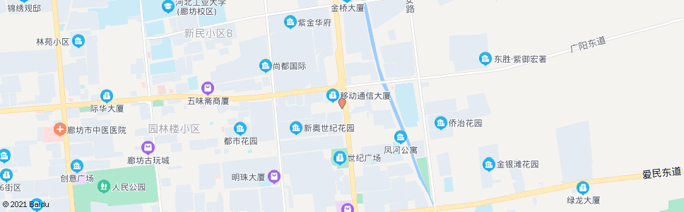 廊坊移动宿舍楼_公交站地图_廊坊公交_妙搜公交查询2024