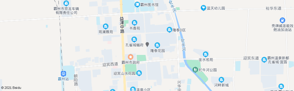 廊坊隆泰小区西门_公交站地图_廊坊公交_妙搜公交查询2024